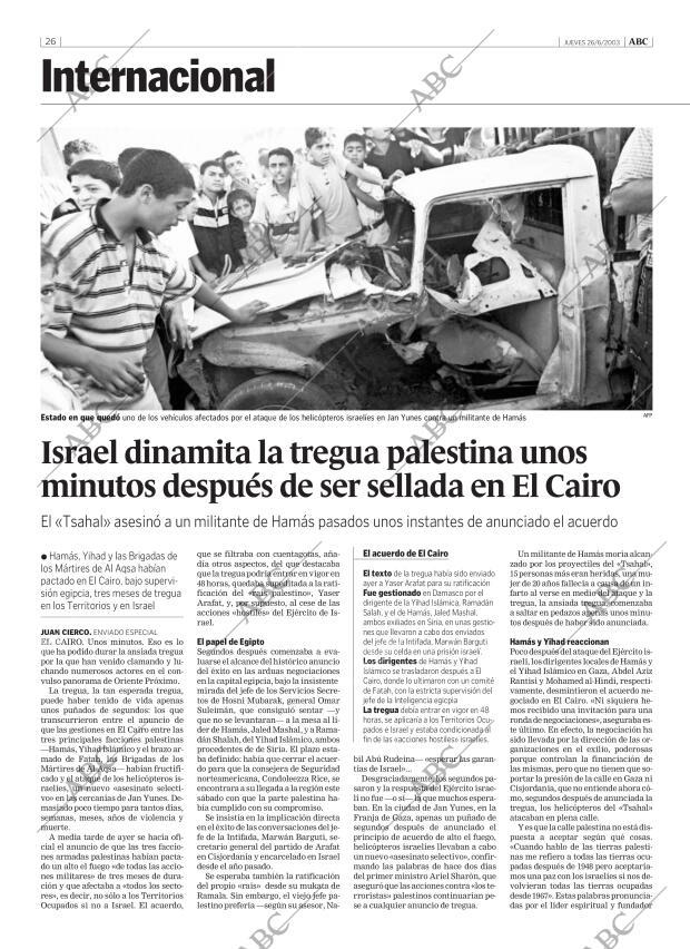 ABC MADRID 26-06-2003 página 26
