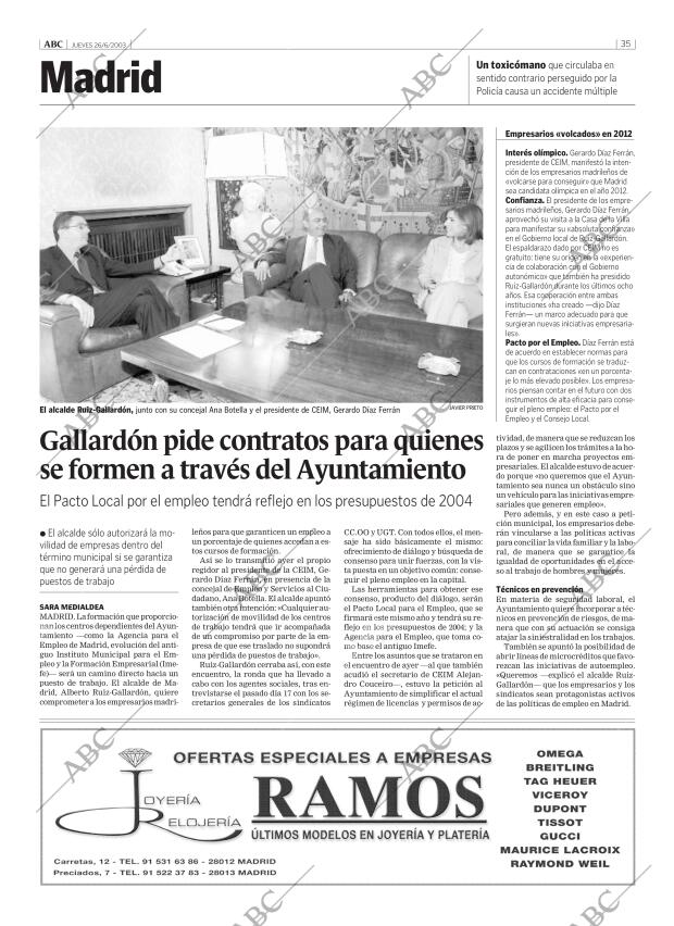 ABC MADRID 26-06-2003 página 35