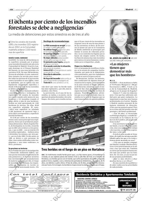 ABC MADRID 26-06-2003 página 41