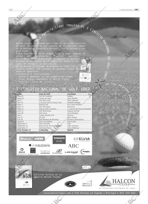 ABC MADRID 26-06-2003 página 52