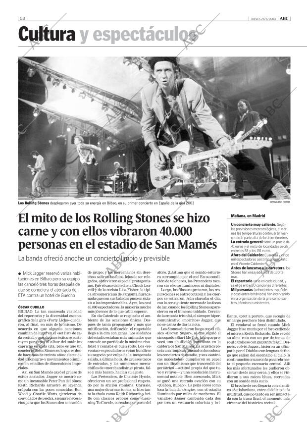 ABC MADRID 26-06-2003 página 58