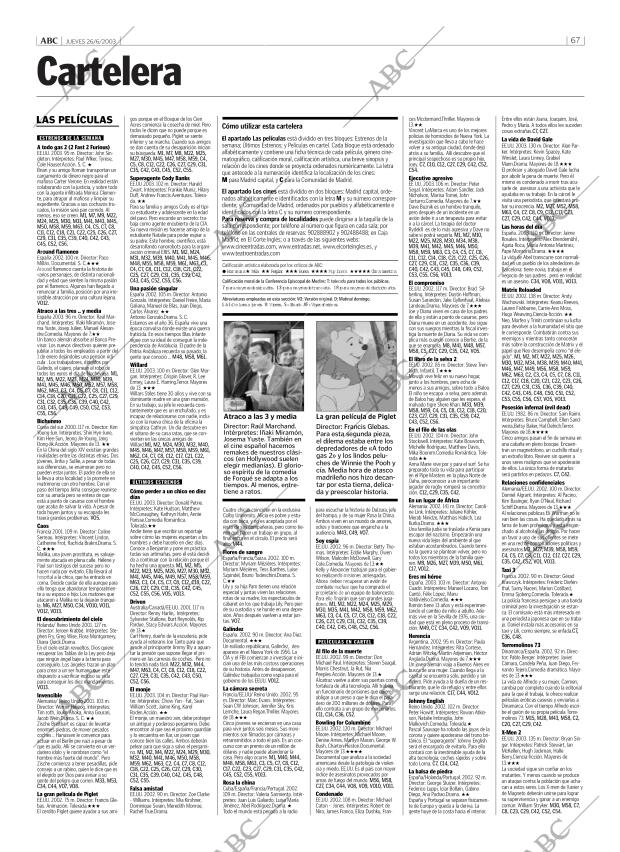 ABC MADRID 26-06-2003 página 67