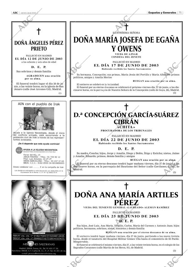 ABC MADRID 26-06-2003 página 75