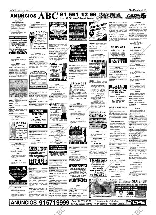 ABC MADRID 26-06-2003 página 87
