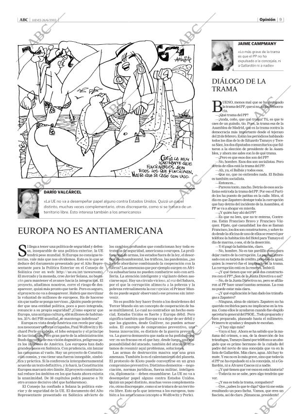 ABC MADRID 26-06-2003 página 9
