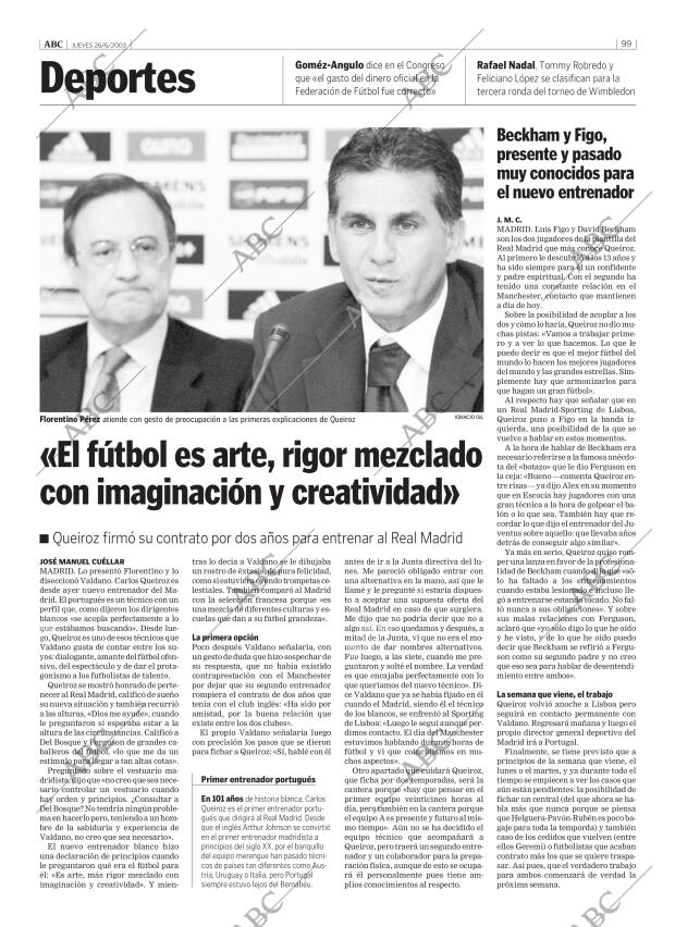 ABC MADRID 26-06-2003 página 99