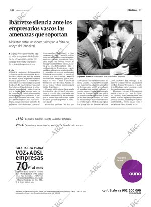 ABC MADRID 27-06-2003 página 19