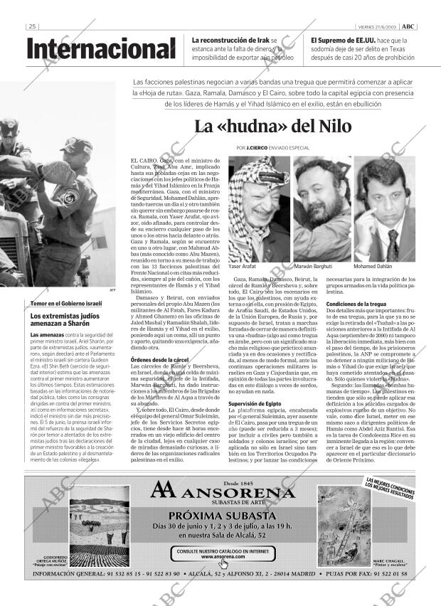 ABC MADRID 27-06-2003 página 25