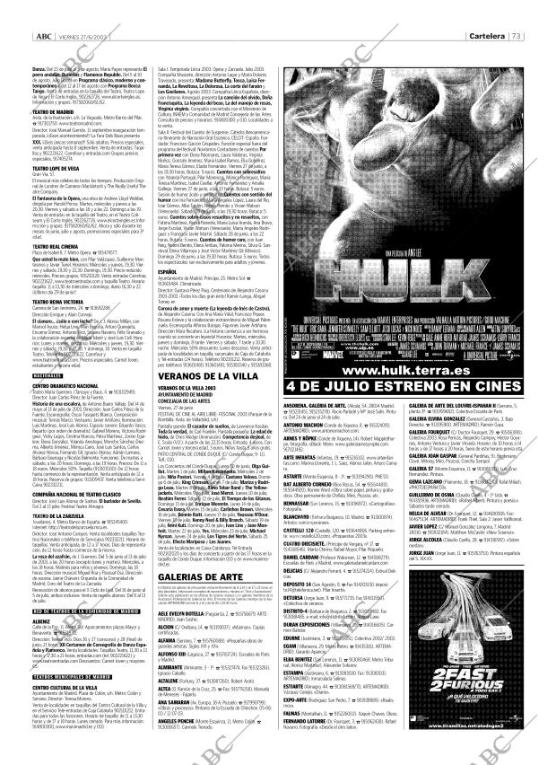ABC MADRID 27-06-2003 página 73