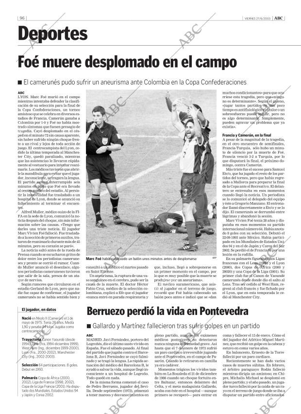 ABC MADRID 27-06-2003 página 96