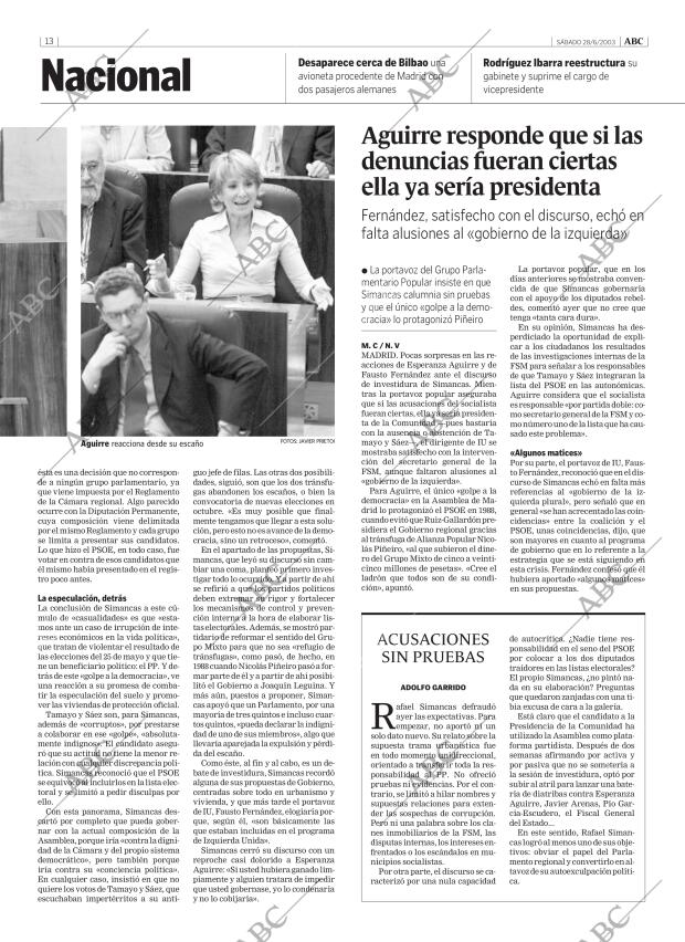 ABC MADRID 28-06-2003 página 13
