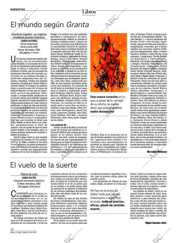 CULTURAL MADRID 28-06-2003 página 12