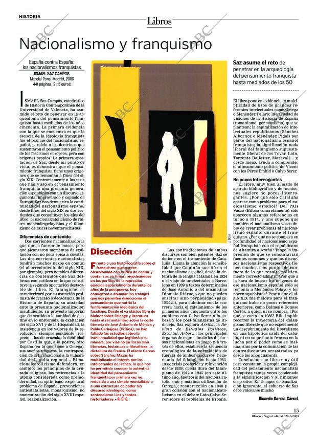 CULTURAL MADRID 28-06-2003 página 15