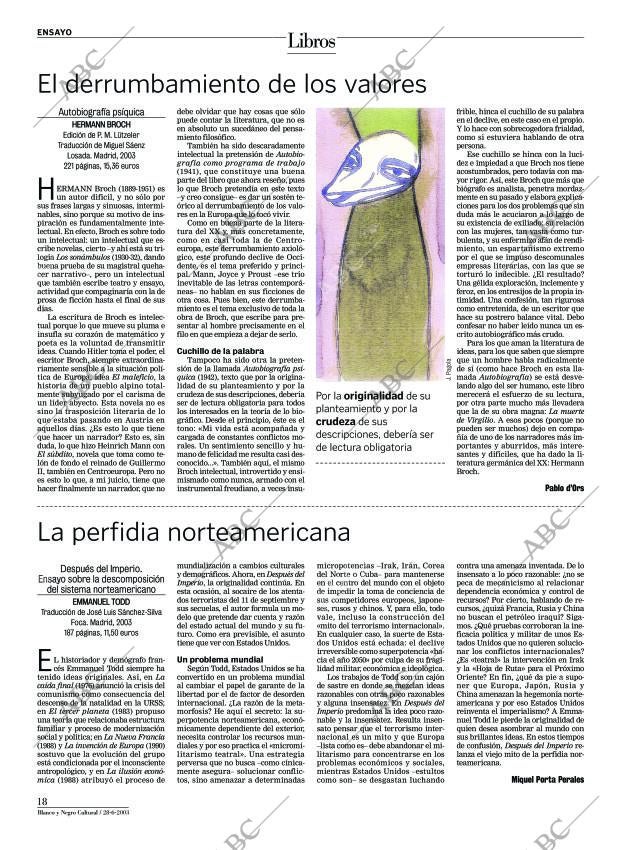 CULTURAL MADRID 28-06-2003 página 18