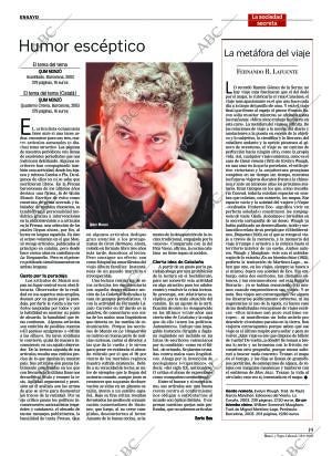 CULTURAL MADRID 28-06-2003 página 19