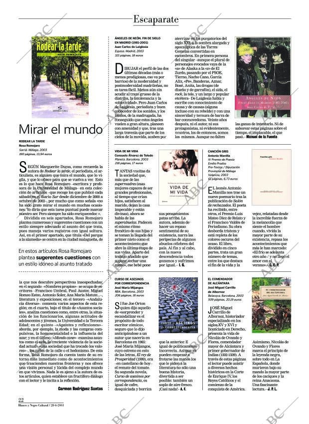 CULTURAL MADRID 28-06-2003 página 22