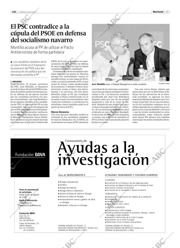 ABC MADRID 29-06-2003 página 25