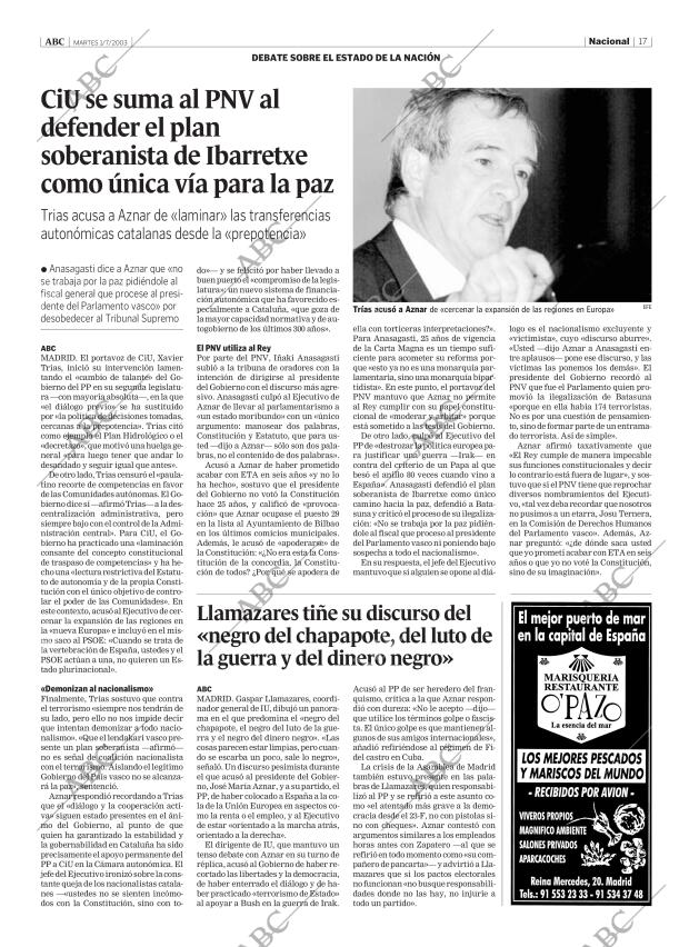 ABC CORDOBA 01-07-2003 página 17