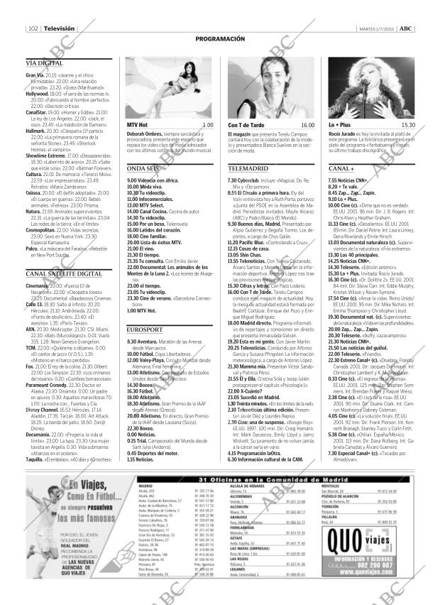 ABC MADRID 01-07-2003 página 102