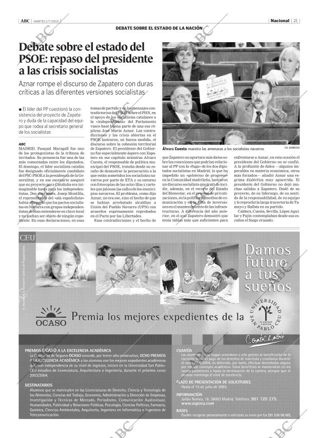 ABC MADRID 01-07-2003 página 21