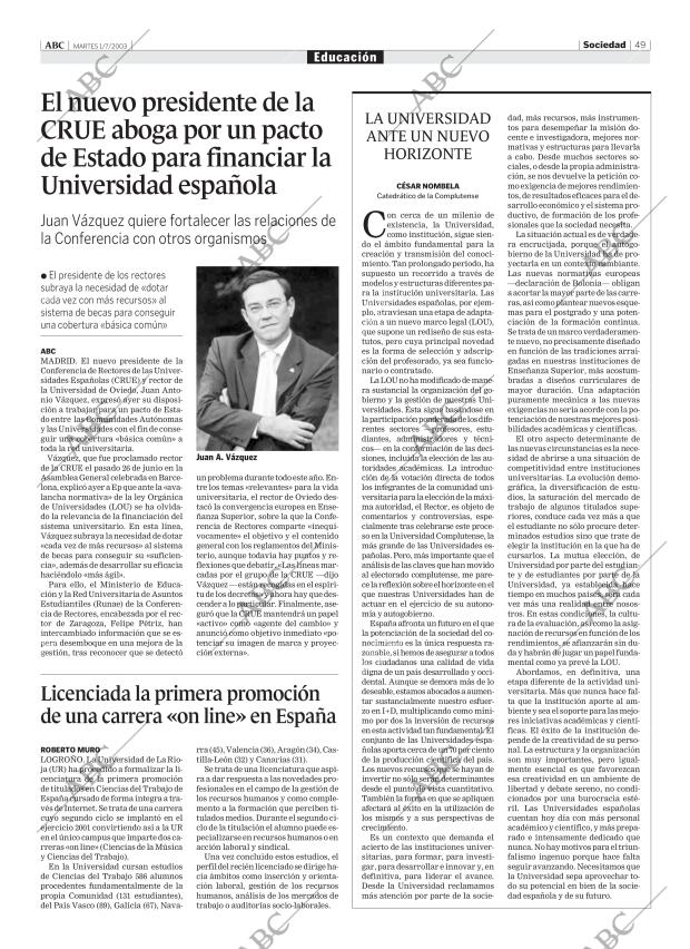 ABC MADRID 01-07-2003 página 49