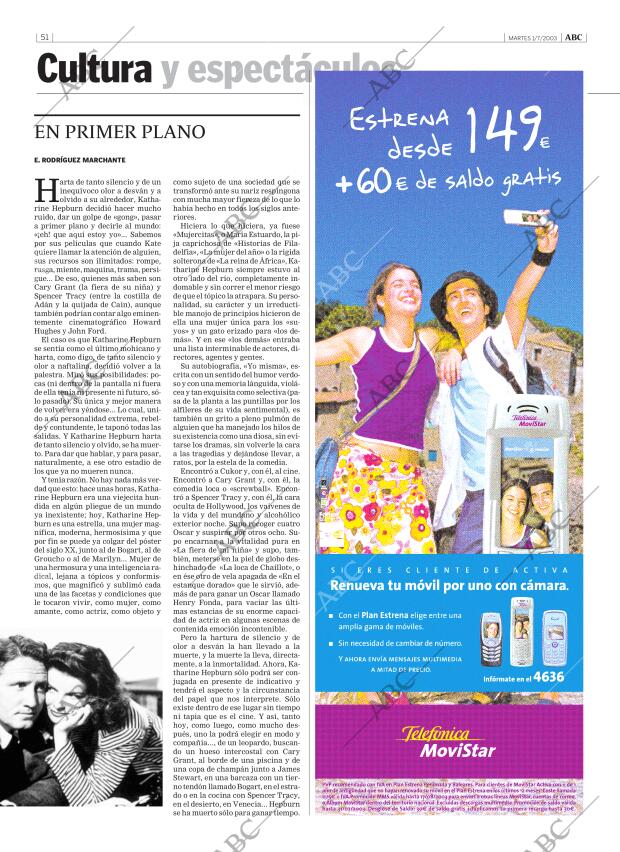 ABC MADRID 01-07-2003 página 51