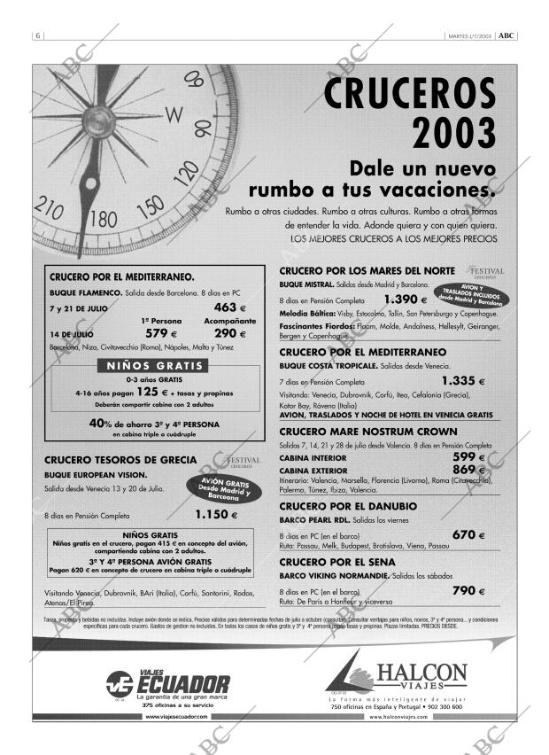 ABC MADRID 01-07-2003 página 6
