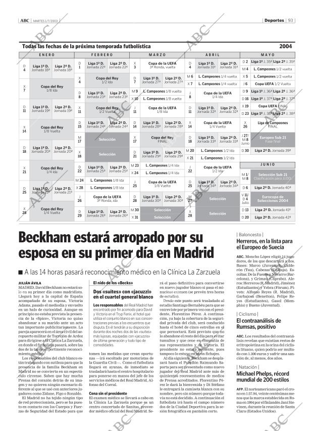 ABC MADRID 01-07-2003 página 93