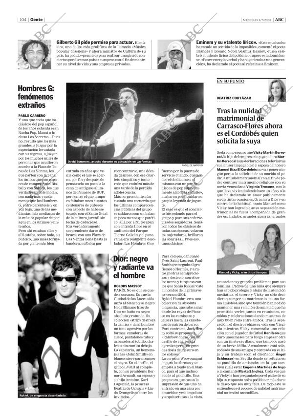 ABC MADRID 02-07-2003 página 104