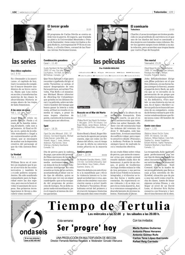 ABC MADRID 02-07-2003 página 109