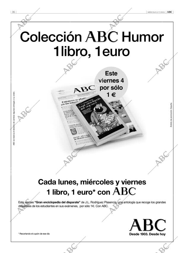 ABC MADRID 02-07-2003 página 36
