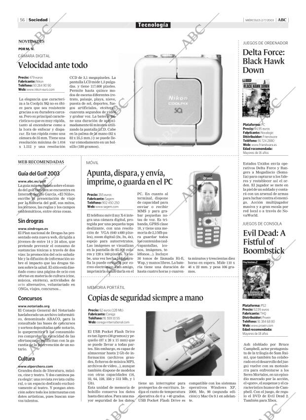 ABC MADRID 02-07-2003 página 56