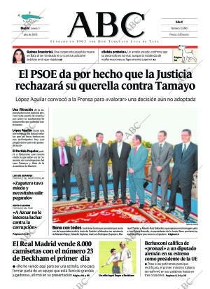 ABC MADRID 03-07-2003 página 1