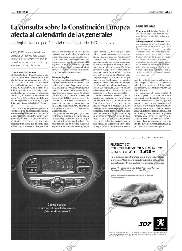 ABC MADRID 03-07-2003 página 22