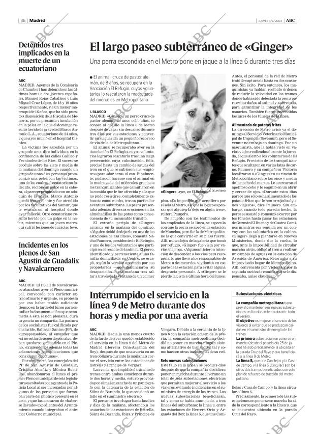 ABC MADRID 03-07-2003 página 36