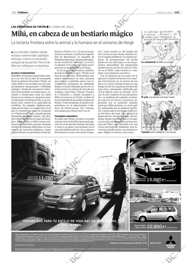 ABC MADRID 03-07-2003 página 58