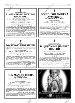 ABC MADRID 03-07-2003 página 70