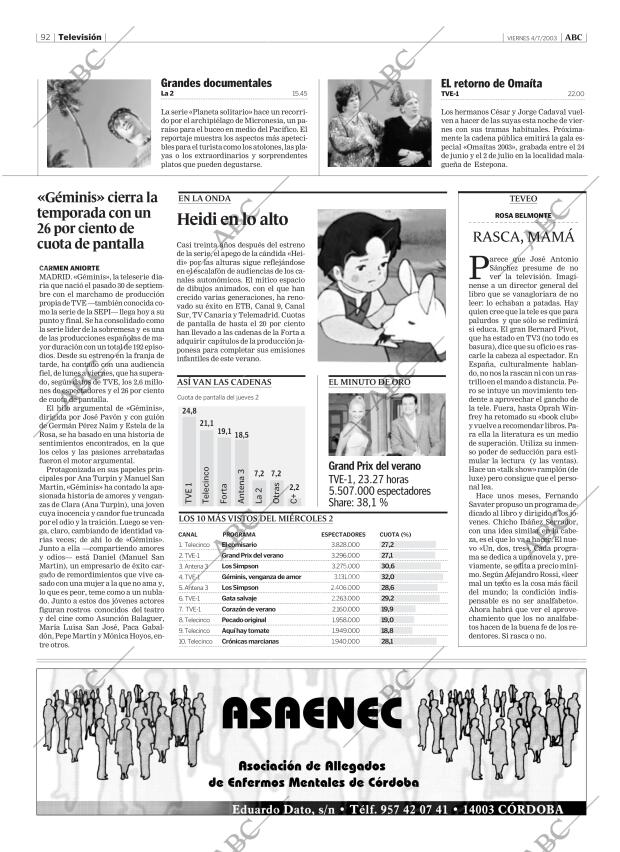 ABC CORDOBA 04-07-2003 página 92