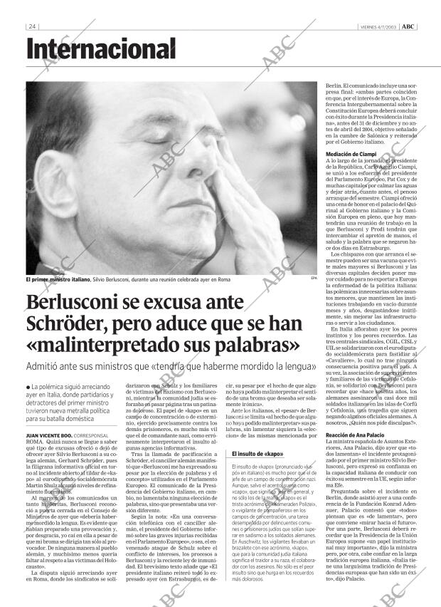 ABC MADRID 04-07-2003 página 24