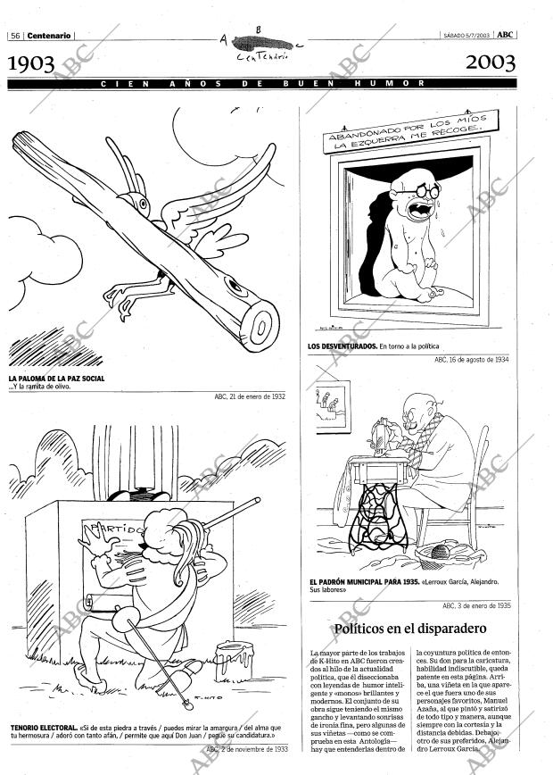 ABC MADRID 05-07-2003 página 56