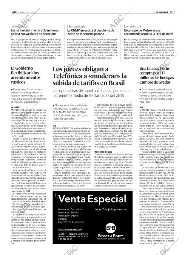 ABC MADRID 05-07-2003 página 87