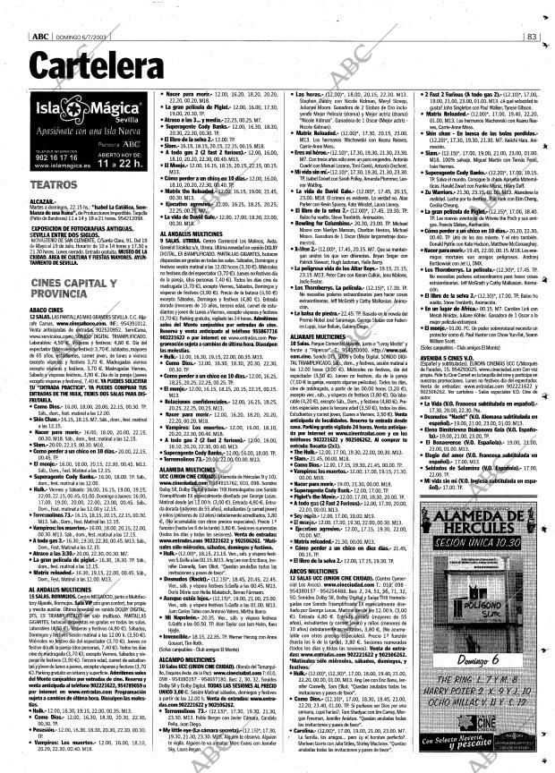 ABC SEVILLA 06-07-2003 página 83
