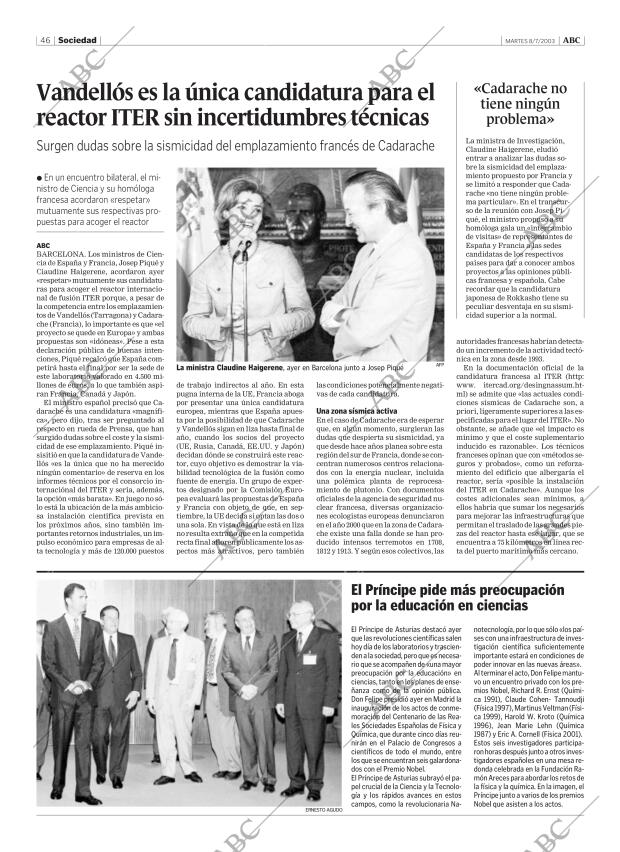 ABC MADRID 08-07-2003 página 46