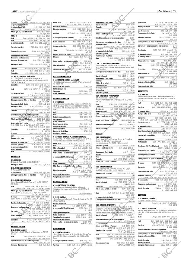 ABC MADRID 08-07-2003 página 63
