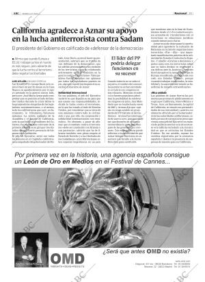 ABC MADRID 11-07-2003 página 15