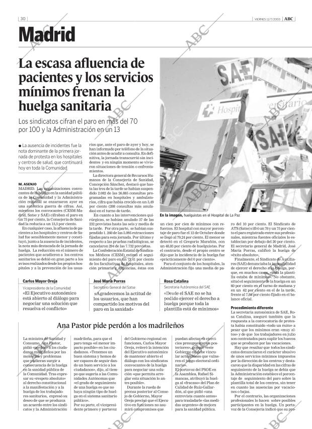 ABC MADRID 11-07-2003 página 30