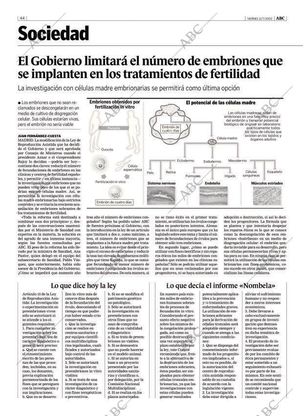 ABC MADRID 11-07-2003 página 44