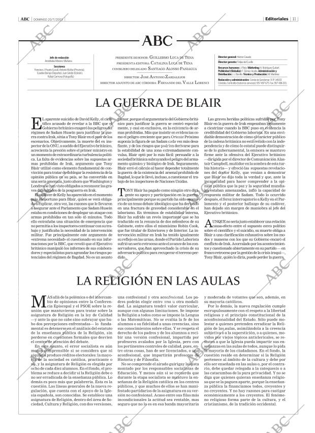 ABC CORDOBA 20-07-2003 página 11