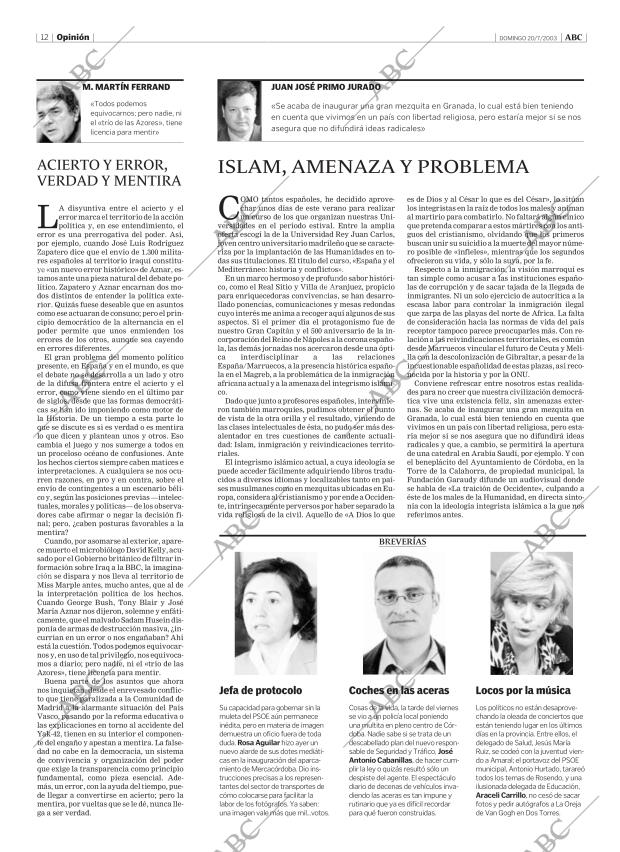 ABC CORDOBA 20-07-2003 página 12