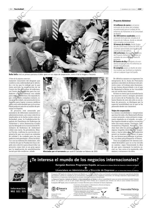 ABC CORDOBA 20-07-2003 página 64